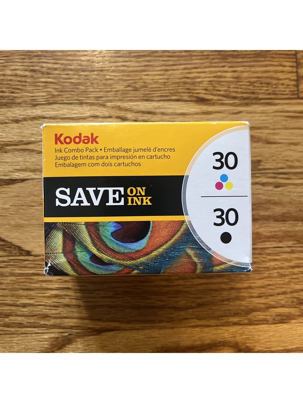 KODAK 30 Black And Tri-Color Genuine Ink Cartridges Combo Pack NEW Sealed